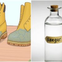 how to clean timberland boots with vinegar