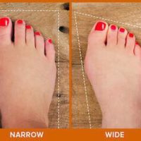 how to know if you have wide feet