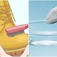 how to clean timberland boots with baking soda