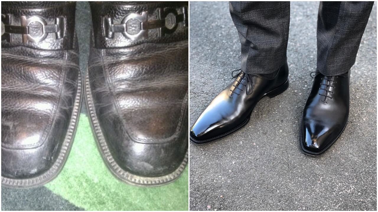 prevent leather shoes from creasing