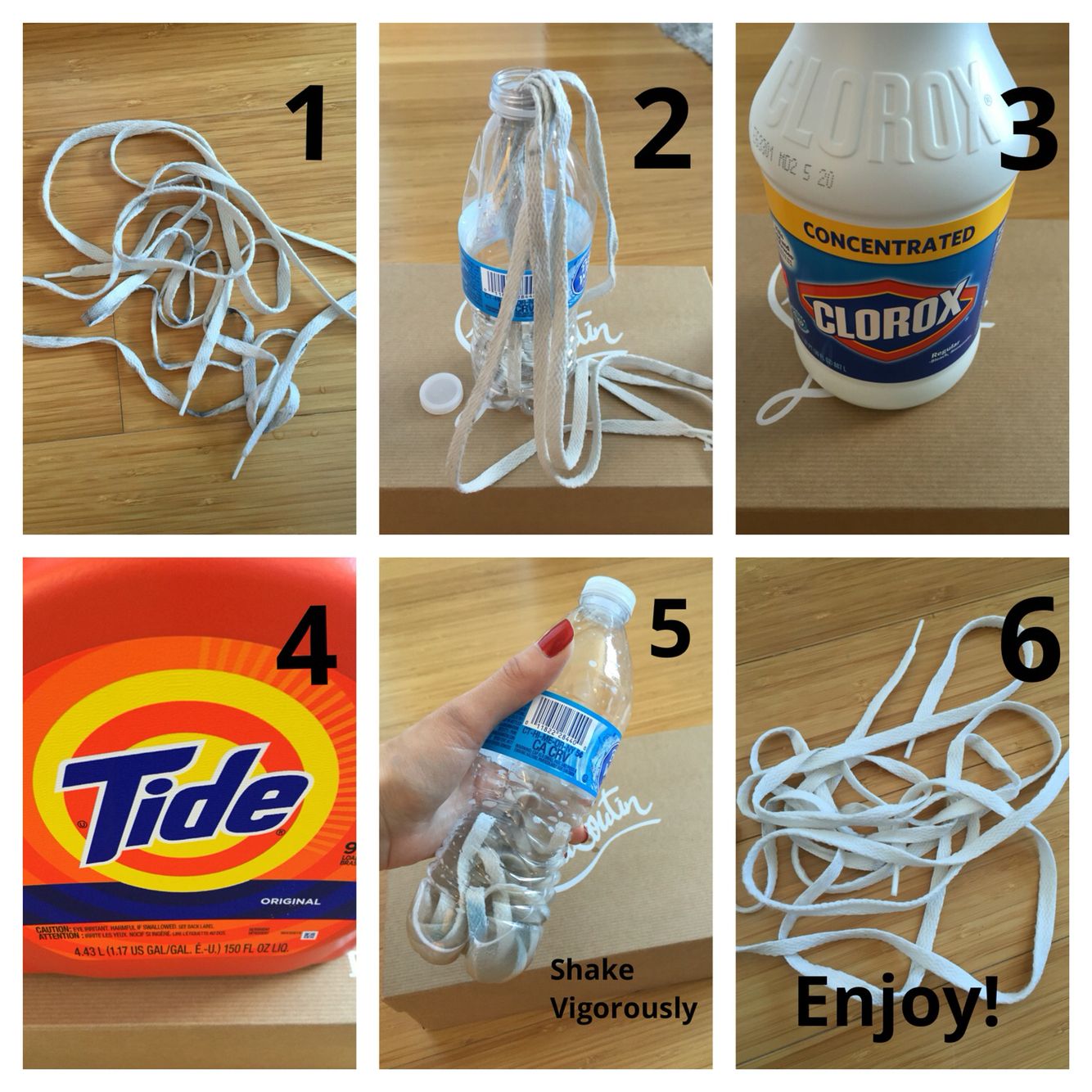 Best way to Clean White Shoelaces With or Withouth Bleach