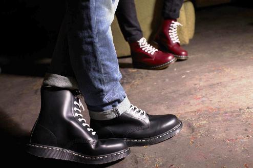 sachin and babi light blue dress Low Doc Martens With Dress Doc Martens With Dress Winter